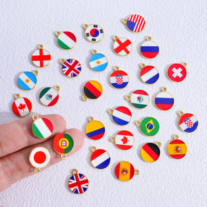 National Oil Dropping Colgante, Pulsera y Llavero <span class=keywords><strong>de</strong></span> Aleación <span class=keywords><strong>de</strong></span> Zinc Electrochapada Estilo Vintage, Accesorios <span class=keywords><strong>de</strong></span> Joyería DIY para Conmemoración - Product Image 1