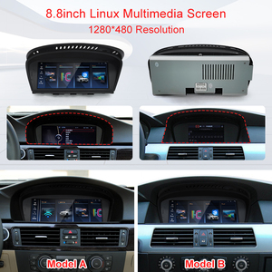 Para BMW Serie 3 E90 E91 E92 E93 Serie 5 E60 E61 Sistema CCC CIC Pantalla de 12.8 Pulgadas para Auto con Sistema Linux, Unidad Principal de Radio con Navegación Multimedia - Product Image 4