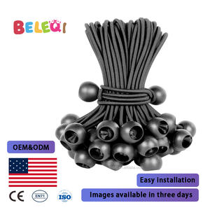 Cordon élastique en caoutchouc noir élastique de haute qualité Longueur personnalisée avec produit durable et élégant - Product Image 2