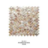 Mosaïque de coquillages nacrés argentés de forme irrégulière haut de gamme pour mur, crédence, sol, escalier, moderne, épaisseur 3 mm, cuisine, hôtel