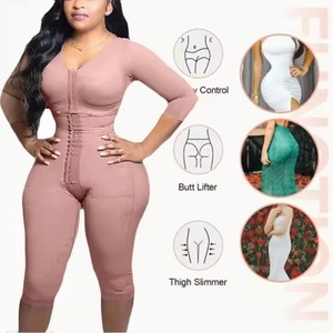 Fajas Moldeadora de Compression pour Amincir <span class=keywords><strong>la</strong></span> Taille, Fajas Reductoras avec Logo pour Femme, Fajas de Cuerpo Completo - Product Image 5