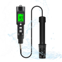 Pengukur oksigen terlarut portabel, untuk akuakultur Kit uji oksigen terlarut optik Do Meter dengan ATC DO9100