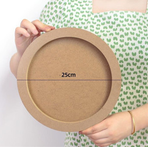 Gỗ tròn bảng vải cho bức tranh gỗ cradled Bảng điều khiển bức tranh - Product Image 4