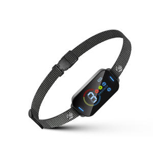 Nuevo <span class=keywords><strong>Collar</strong></span> de ladridos de perro ultrasónico automático inteligente actualizado, pantalla a Color, <span class=keywords><strong>Collar</strong></span> de entrenamiento antiladridos para mascotas, versión sin golpes - Product Image 3