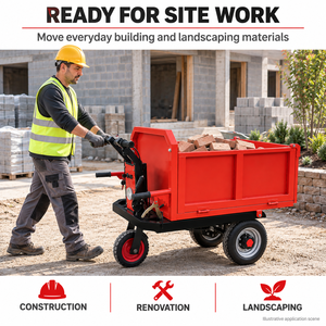 Plataforma <span class=keywords><strong>de</strong></span> Trabajo Eléctrica con Diseño Compacto y Control Remoto para Obras <span class=keywords><strong>de</strong></span> Construcción, Equipo <span class=keywords><strong>de</strong></span> Manipulación <span class=keywords><strong>de</strong></span> Materiales - Product Image 4