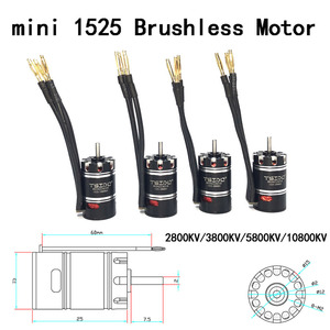YSIDO <span class=keywords><strong>Mini</strong></span> 1525 1410 Bürstenloser Kombi motor 2800KV 3800KV 5800KV 18A ESC für Kyosho <span class=keywords><strong>Mr03</strong></span> Pro Atomic DRZ 1/24 1/28 1/32 RC Car - Product Image 6