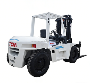 Montacargas Diésel TCM 80 Modelo 2023, 8 Toneladas, 3 Metros, Usado, Desplazador Lateral Eléctrico, Neumáticos Sólidos - Product Image 1