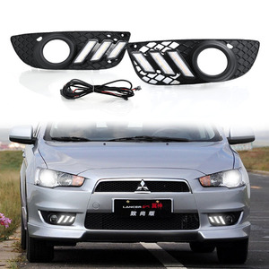 Luces de Circulación Diurna para Mitsubishi Lancer Ex, Luces Antiniebla Delanteras LED de 12V para el Modelo 2010-2012 con Arnés de Cableado - Product Image 1