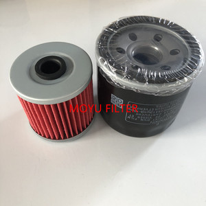 กรองน้ำมันเครื่องมอเตอร์ไซค์ 16510-34E00 สำหรับเครื่องยนต์ซูซูกิ วัสดุเซลลูโลส ขนาดมาตรฐาน - Product Image 1