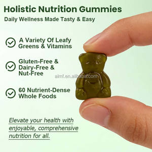 Complément Nutritionnel Complet en Gummies pour la Santé Intestinale, l'Éclat de la Peau et la Beauté, 224 Comprimés, Gummies Quotidiens aux Légumes Verts Antioxydants - Product Image 3