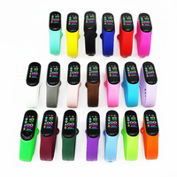 Bracelet avec logo personnalisé d'usine, montres électroniques pour étudiants, montres électroniques pour enfants, montres de sport étanches