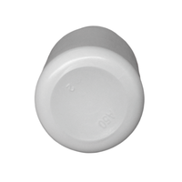 Récipient pharmaceutique de bouteille de HDPE en plastique blanc de 50cc pour la poudre solide orale de comprimé de capsule de pilule de médicament avec le bouchon à vis CRC