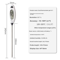 Thermomètre numérique USB GM1311 pour aliments et cuisine, mesure de la température et de l'humidité, directement de l'usine en Chine