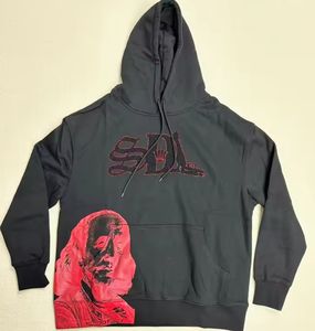 เสื้อฮู้ดดี้ SDL 2 ผ้าฝ้าย 100% ระบายอากาศได้ดีสำหรับฤดูหนาว สไตล์ฮิปฮอป ผลิตตามสั่ง เสื้อฮู้ดดี้ผู้ชาย - Product Image 3