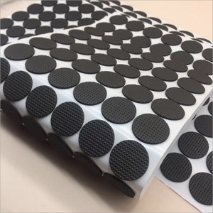 Almohadillas <span class=keywords><strong>para</strong></span> pies de goma de <span class=keywords><strong>silicona</strong></span> con respaldo adhesivo antideslizante Guangdong con rejilla antideslizante - Product Image 2
