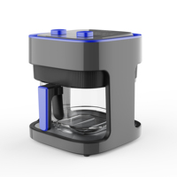 Friteuse en verre 4.5l nouvellement conçue Panier multifonctionnel numérique sans huile Friteuse à air intelligente Four Friteuse à air