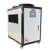 Refroidisseur d'eau à air 220V/380V 3-5kW Garantie 1 an Équipement de refroidissement industriel