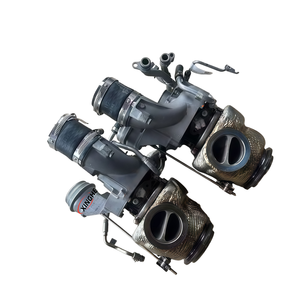 Pour Mercedes Benz M177 <span class=keywords><strong>AMG</strong></span> <span class=keywords><strong>C63</strong></span> haute puissance double turbocompresseur <span class=keywords><strong>AMG</strong></span> modèle <span class=keywords><strong>4</strong></span>.0T turbocompresseur d'occasion d'origine - Product Image 6