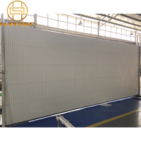 Porte de garage sectionnelle en aluminium avec grille, prix usine, conforme aux normes australiennes, pour maisons