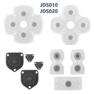 Syytech ชุด3D ยาง JDS001นำไฟฟ้าแบบอนาล็อกสำหรับ PS4จอยสติ๊กปุ่มควบคุม4ชิ้นซ่อมฝาปิด - Product Image 3