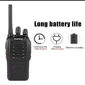 Mini talkie-walkie BF-88E BAOFENG PMR446, radio bidirectionnelle compacte portative pour les chantiers de construction et usage personnel L1307 - Product Image 3