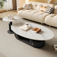 Anpassbarer, Wohnzimmer-Couchtisch im Home-Style, Neuer Stil, Ovaler Couchtisch