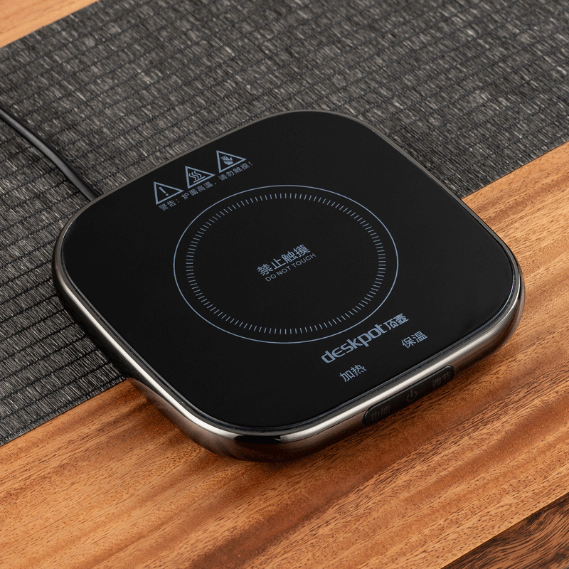 Upgraded 300W Water Boiling Coaster [Piano Black]