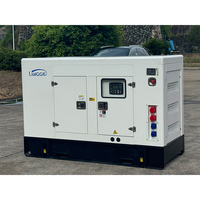 Generador Diésel Silencioso LINGGE 30KW 50KW 80KW 100KW 200KW con Cubierta Insonorizada, Arranque Automático ATS 230V 480V CumminsPerkins