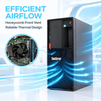 Server Tower Lenovo ThinkServer TS90X Intel Xeon E-2324G hingga 128GB DDR4 untuk UKM