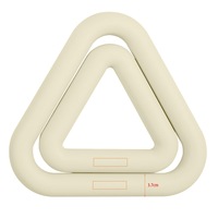 Personnalisé 7LB 10LB Antidérapant Triangle Haltère Corps Fitness Relax Équipement Balles De Yoga