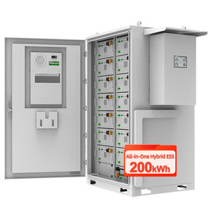 Contenedor Solar Adecuado para Paneles Fotovoltaicos, Batería de 200kwh, Sistema de Almacenamiento de Energía en Baterías Industriales y Comerciales, Contenedor Híbrido - Product Image 1