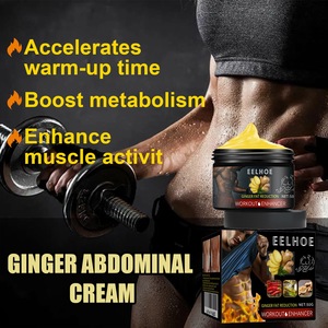 EELHOE Body Beauty Fat Burt Shaping Slimming Tighten Herbal Ginger Extract Sculpting Abdominal Muscle Cream Pour Hommes - Product Image 6