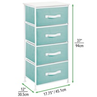 Commode de rangement en tissu multifonctionnelle moderne pour salon et chambre à coucher