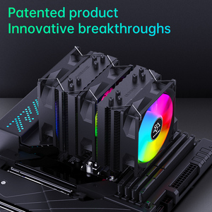 Snowman tháp kép Máy tính để bàn CPU làm mát không khí tản nhiệt <span class=keywords><strong>Intel</strong></span> LGA 1700 1200 115x1366 AM5 AM4 AM3 đồng nhôm CPU Fan - Product Image 6