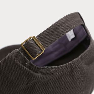 Gorra de Béisbol de Primavera, Nueva, con Diseño Desgarrado, Bordado Retro, Visera Curva, para Mujer, Protección Solar, Personalizable - Product Image 5