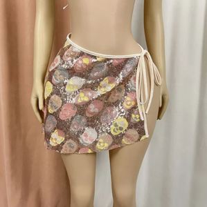 Conjunto de 2 Piezas de Top y Minifalda de Lentejuelas de Nuevo Estilo para Disfraces de Samba, Carnaval, Halloween, Festivales EDC, Rave y Mardi Gras - Product Image 6