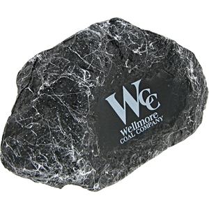 Jouet anti-stress en PU en forme de roche de marbre avec logo personnalisé, jouet promotionnel, balle anti-stress avec couleur et forme personnalisées, unisexe - Product Image 3