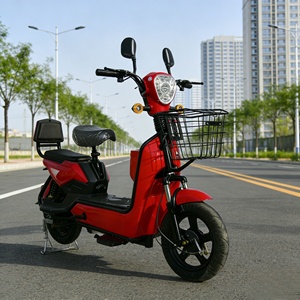 Motocicleta Eléctrica de 48V 350W/1000W con Motor en el Buje Trasero, Cuadro de Acero, Neumáticos de Vacío de 14 Pulgadas, 2 Asientos, 3 Velocidades, Batería de Litio, 30-50 km/h - Product Image 6