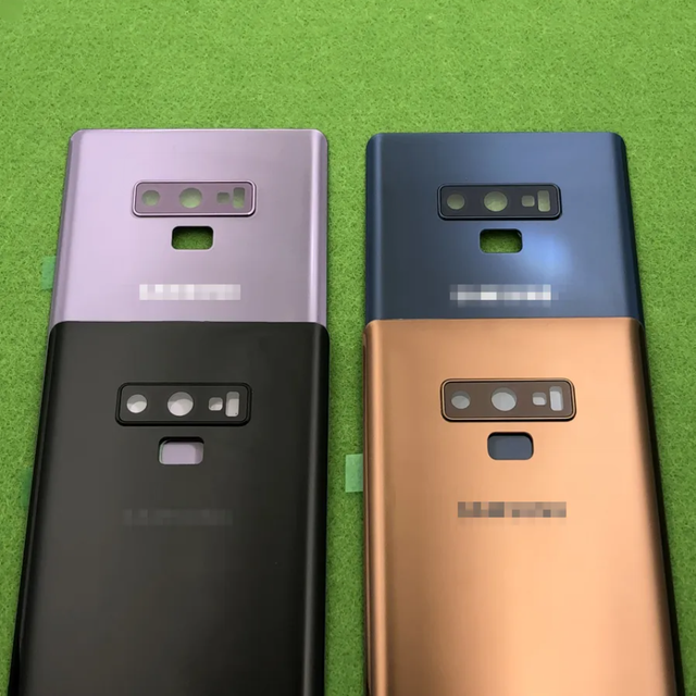 For Samsung Galaxy Note 9 N960 SM-N960F Phone Rear Glass Battery Door Housing Case for Note9 Back Camera Glass Cover