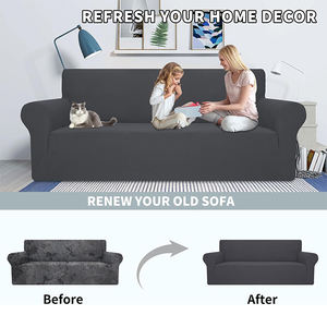 ผ้าคลุมโซฟาสำหรับสามที่นั่งที่นั่งอุปกรณ์ป้องกันสัตว์เลี้ยงแบบยืดได้สำหรับสุนัขและแมว - Product Image 2