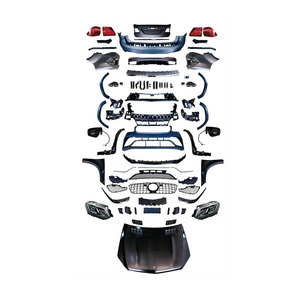 Kit de carrocería para mercedes-benz GL X164 2006-2012 Facelift 2019 <span class=keywords><strong>GLS</strong></span> X166 AMG parachoques faro guardabarros capó Clips Clip-On 1:1 estilo de corte - Product Image 2