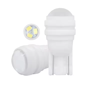 Luz LED 3D de cerámica con lente de punto, 3SMD, 12V CC, T10 W5W, 194 168, para matrícula lateral, con 1 año de garantía, multicolor - Product Image 1