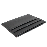 Dompet tempat kartu kulit PU paten ramping minimalis Logo kustom tempat kartu kredit pabrik langsung grosir