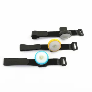 2021 Kleine Compacte Gemakkelijk Carring Verwijderbare Riem Usb Oplaadbare Clip Running Led Veiligheid Strobe Knippert Wrist Band Arm Licht