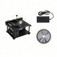 Mini scie à table, modèle de bricolage, machine de découpe pour la menuiserie, scies circulaires, scie à table pour le travail du bois