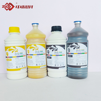 Encre économique ZLQ à base d'eau pour sublimation pour imprimantes grand format, lot de 1000 ml, multicolores, compatible I3200 XP600 5113