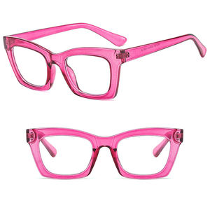 Gafas DL, Nuevo Modelo Rectangular Rosa Carey, Unisex, Anti Luz Azul, Montura Completa, para Lectura, Aptas para Todas las Formas de Rostro - Product Image 2
