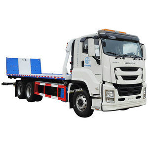 Camion de <span class=keywords><strong>remorquage</strong></span> de haute qualité à 10 roues ISUZU GIGA FVZ, plateau de 8,2 mètres, pour l'exportation au Salvador - Product Image 2
