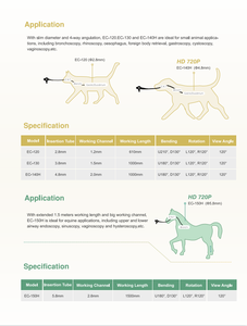 Медицинский ветеринарный эндоскоп, гибкий Цистоскоп для мелких животных, уретероскоп, гастроскоп для ветеринарной клиники, больницы - Product Image 5