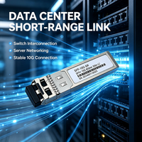 Transceiver Fibre Optique SFP+ 10GBASE-SR 850nm 300m Duplex LC DDM CE RoHS FCC Garantie 3 Ans Logo OEM Personnalisé